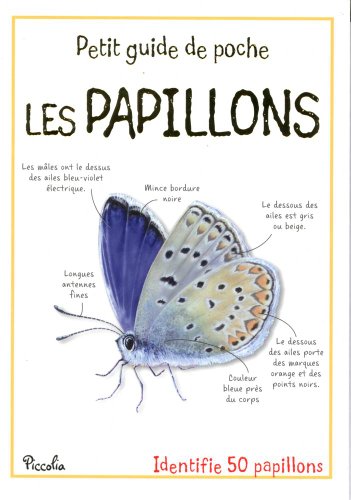 Les papillons - Petit Guide De Poche - Piccolia