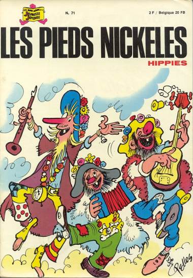 les pieds nickelés hippies n°71 - Pellos, Montaubert