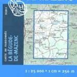 Carte de randonnée - La Bégude-de-Mazenc - Cartes Série Bleue IGN