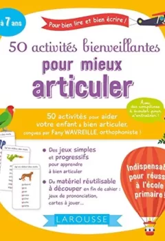 50 Activités bienveillantes pour mieux articuler - Fany Wavreille