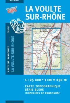 Carte ign La voulte sur Rhône - Ign