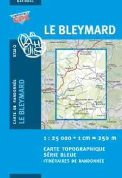 Le Bleymard - Série Bleue 2738 Ouest - IGN