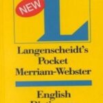 Dictionnaire anglais - Langenscheidt's Pocket Dictionary Merriam