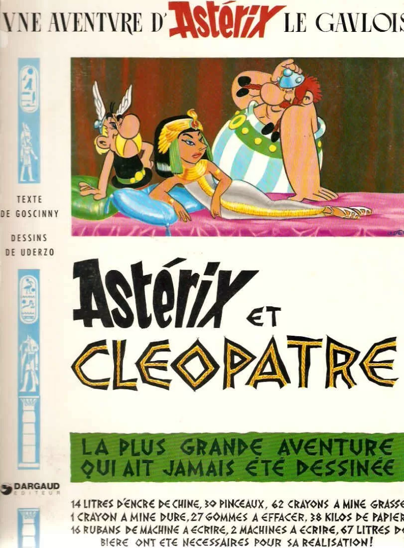 Asterix, Tome 6 : Asterix et Cleopatre - Goscinny, Uderzo