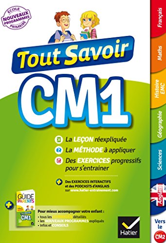 Tout Savoir : CM1 - Marc Antoine, Bénédicte Idiard