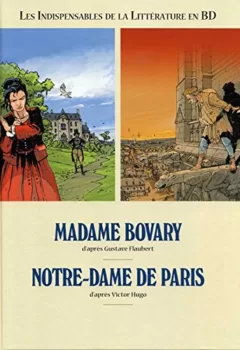 Les incontournables de la littérature en BD : Madame de Bovary / Notre-Dame de Paris - Flaubert, Hugo