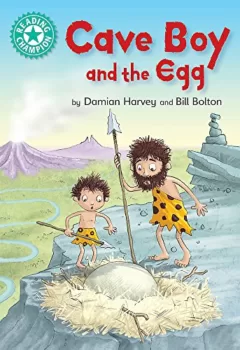 Livre en anglais : Cave Boy and the Egg - Damian Harvey