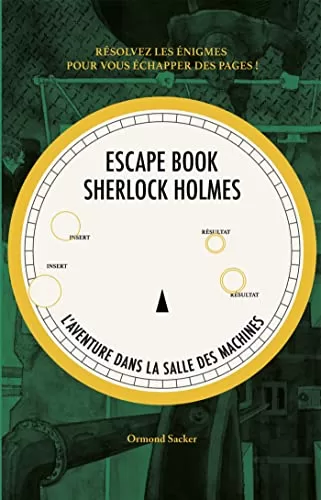 Sherlock Holmes Escape Book - Ormond Sacker