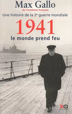 livre occasion le monde prend feu max gallo librairie occasion lirandco