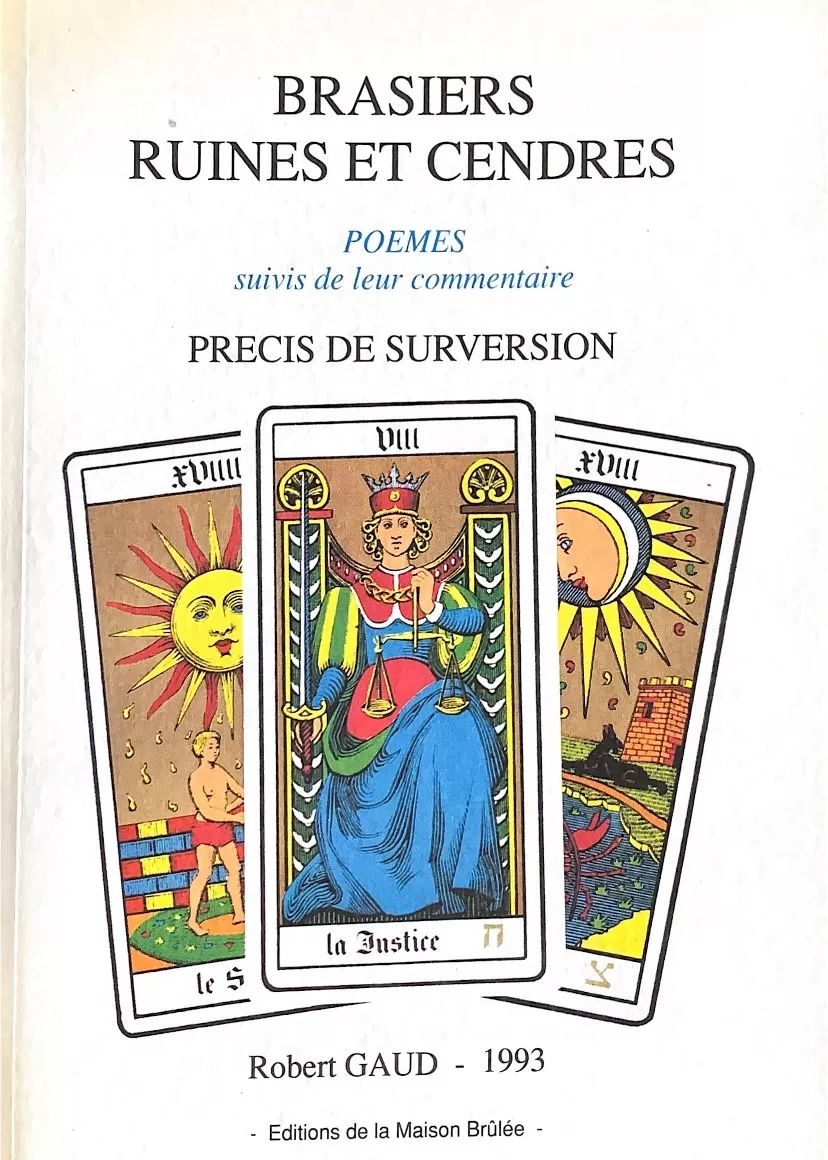 Brasiers, ruines et cendres - Précis de surversion - Robert Gaud