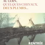 Au loin, quelques chevaux, deux plumes... - Jean-Louis Milesi