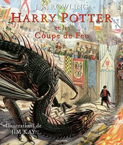 Harry Potter et la coupe de feu Version Illustrée - J.K. Rowling