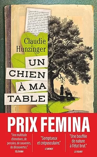 Un chien à ma table - Claudie Hunzinger