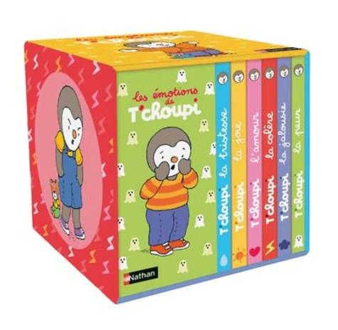 Les Émotions de T'choupi - Un coffret de 6 livres pour comprendre ses premières émotions - Dès 2 ans