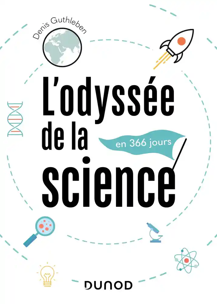 l'odyssée de la science - En 366 jours - Denis Guthleben livres occasion lirandco librairie Ardèche