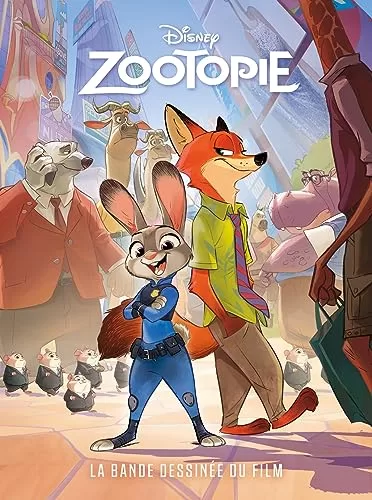 Zootopie La bande dessinee du film Disney jpeg