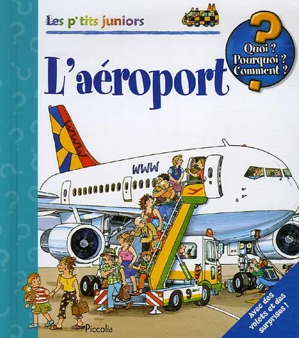 livre occasion Les petits juniors L'aéroport Wolfgang Metzger