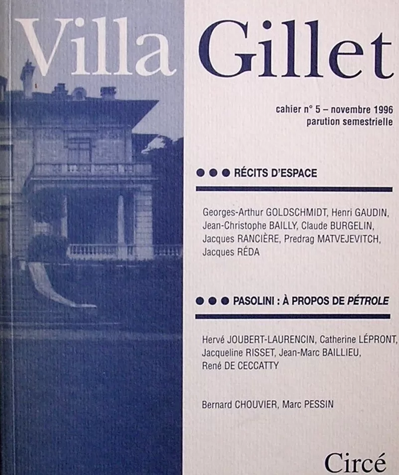 Villa Gillet numéro