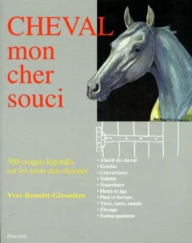 Cheval mon cher souci Yvan Benoist Gironière