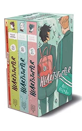 Coffret Heartstopper Exclusif Cultura coloriage offert Les trois premiers tomes de la serie de romans graphiques un carnet de coloriages inedits offerts jpeg