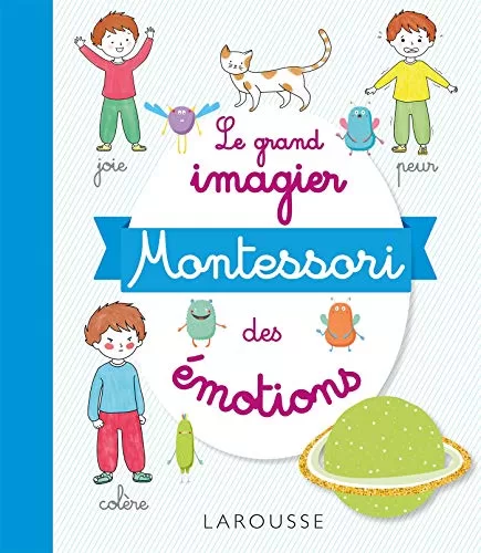 Le grand imagier Montessori des émotions - Marine Duvouldy