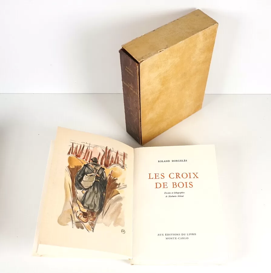 Les croix de Bois Roland Dargeles editions monte carlo