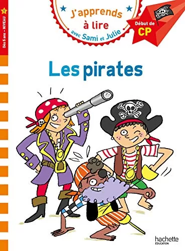 Sami et Julie CP Niveau 1 Les pirates - Laurence Lesbre