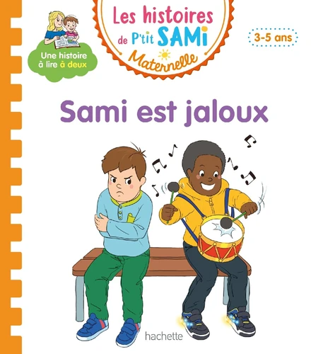 Les histoires de P'tit Sami Maternelle (3-5 ans) Sami est jaloux - Nine Cléry