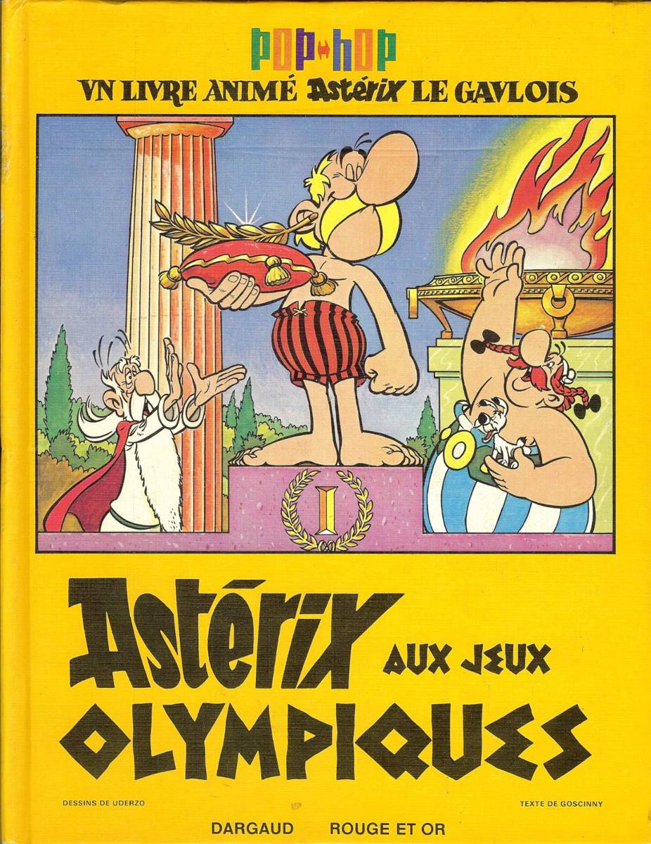 Astérix aux jeux olympiques en Pop Hop - Uderzo, Goscinny