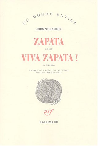Zapata, suivi de Viva Zapata ! - John Steinbeck