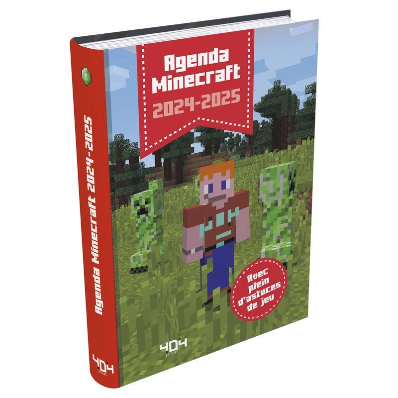 Agenda Minecraft 2024-2025 - Agenda scolaire non officiel - A partir de 7 ans - Stéphane Pilet