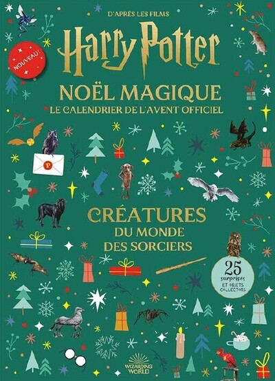 Le Calendrier de l'Avent officiel - Créatures magiques - Harry Potter