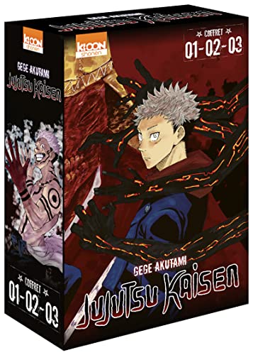 Coffret Jujutsu Kaisen vol. 1 à 3 - Gege Akutami