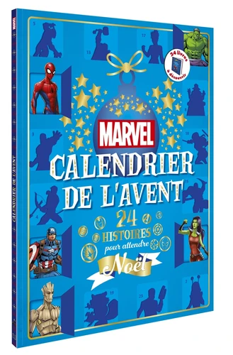 Marvel - Calendrier de l'Avent- 24 histoires pour attendre Noël