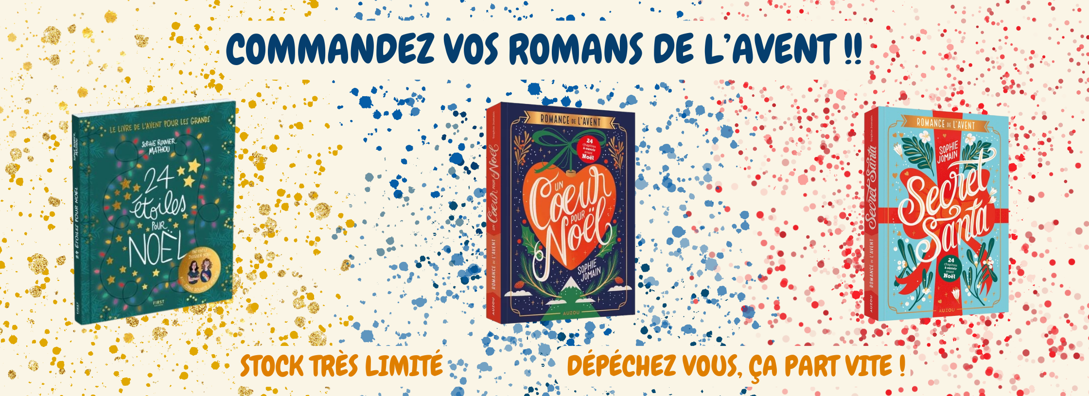 sophie jomain un coeur pour noel sophie jomain secret santa roman de l'avent calendrier de l'avent romance de noel livres occasion librairie occasion ardeche librairie lirandco