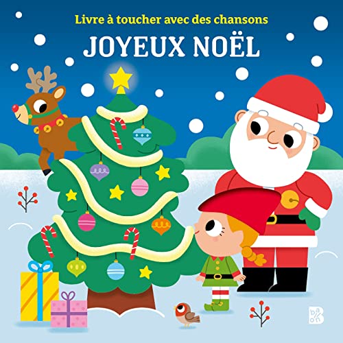 Joyeux Noël : livre sonore à toucher