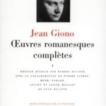 La pléiade : oeuvres romanesques complètes (Tome 1) - Jean Giono