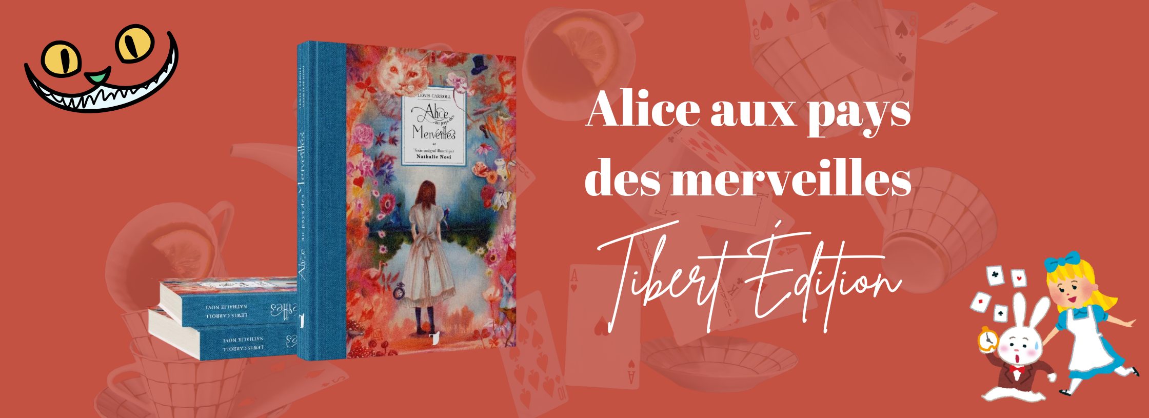 alice au pays des merveilles tibert editions livres occasion pas chers secret santa sophie jomain roman calendrier de l'avent