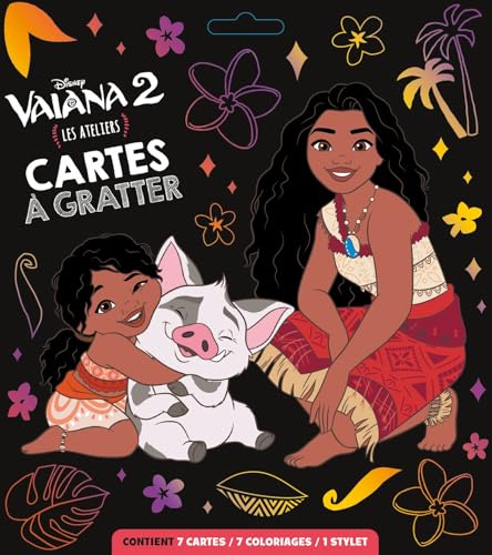 Vaiana 2 - Pochettes Cartes à Gratter - DISNEY